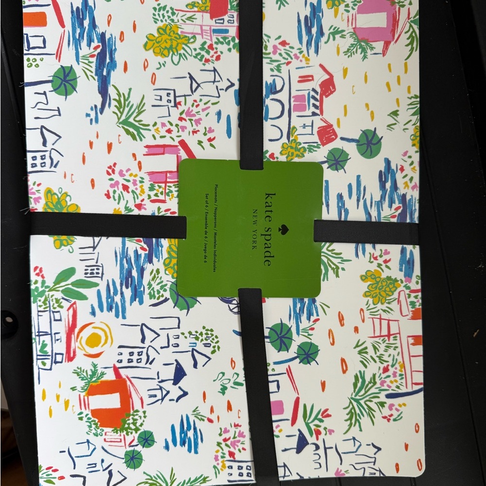 Kate Spade Multicolor Scenic Placemats